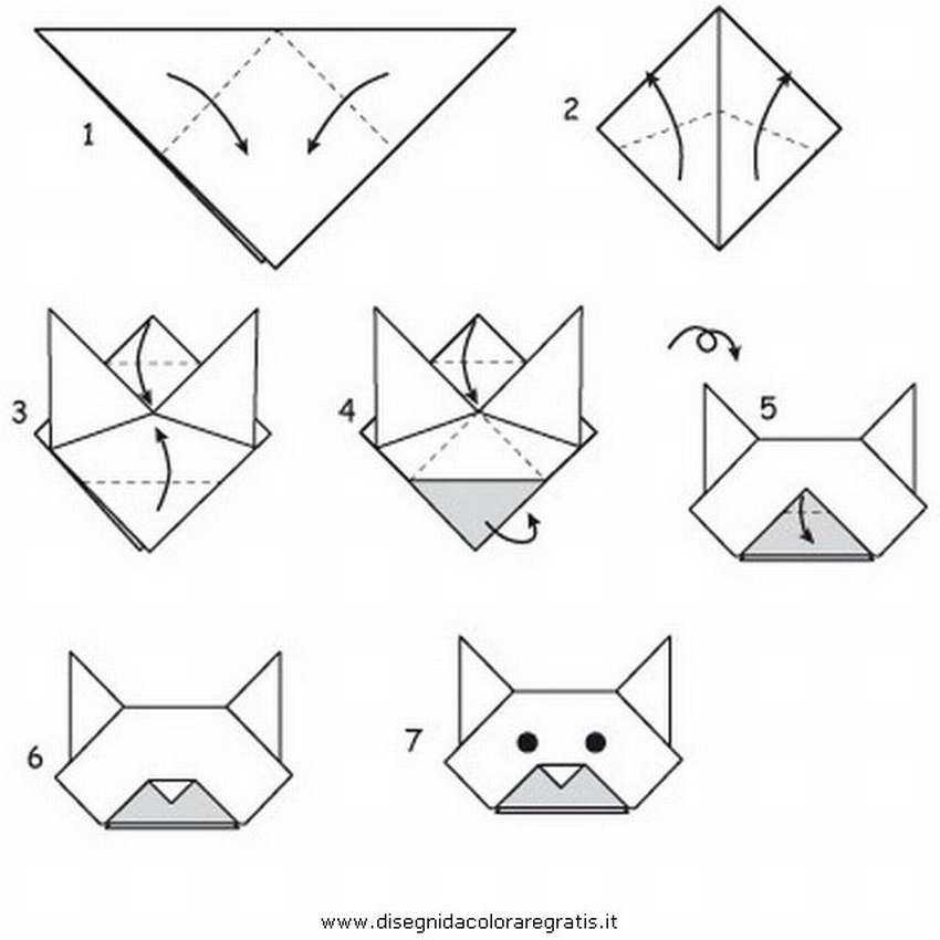Очень легкие оригами для детей - пошаговые инструкции с фото и видео