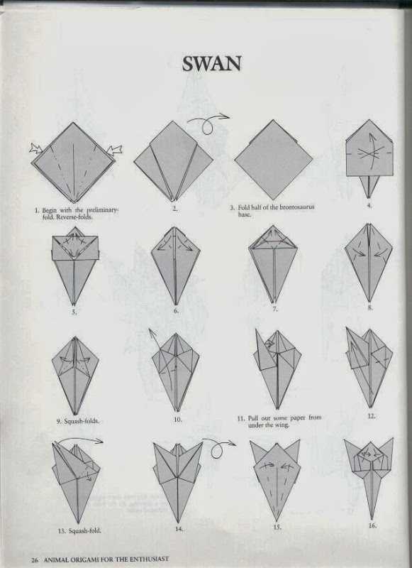 Как сделать модульное оригами лебедь схема сборки. лебедь из бумаги: как сделать своими руками. подробные мастер-классы с фото. изготовление двойного лебедя оригами из модулей