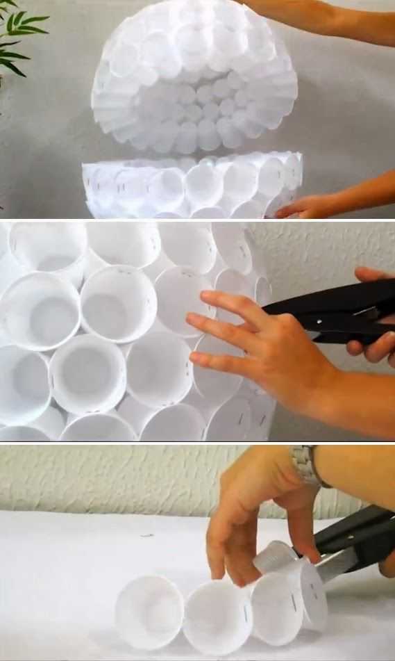 Поделки из пластиковых стаканчиков: как изготовить стильные и красивые поделки своими руками (125 фото)