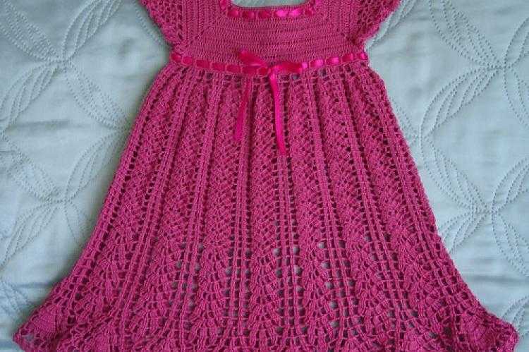 Платья для девочек-красавиц крючком - вязание для детей - страна мам