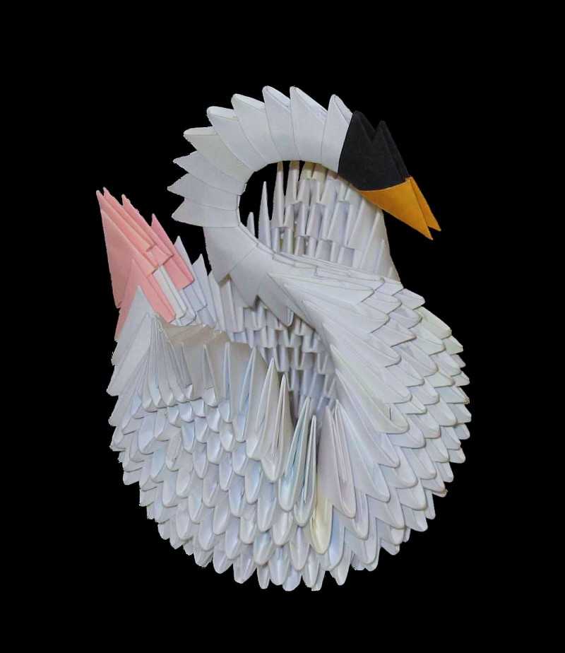 Создание лебедя-оригами своими руками Уроки и советы бесплатно Лебедь-оригами при помощи специальных фото-уроков