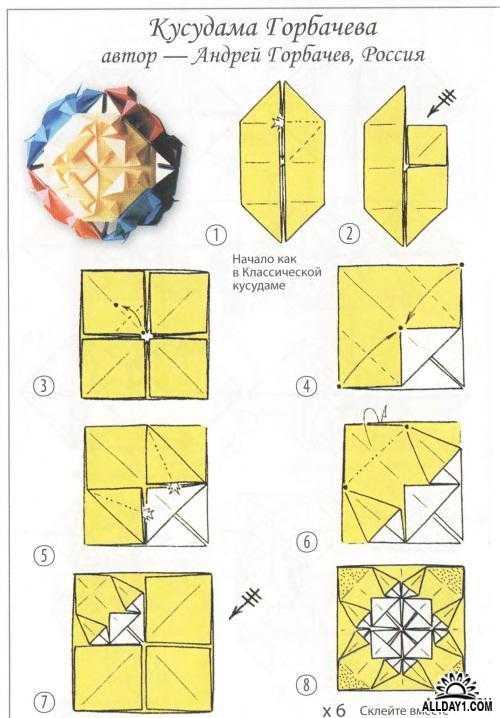 Мастер-класс поделка изделие 8 марта оригами модуль-цветок "маргаритка" 2 часть бумага