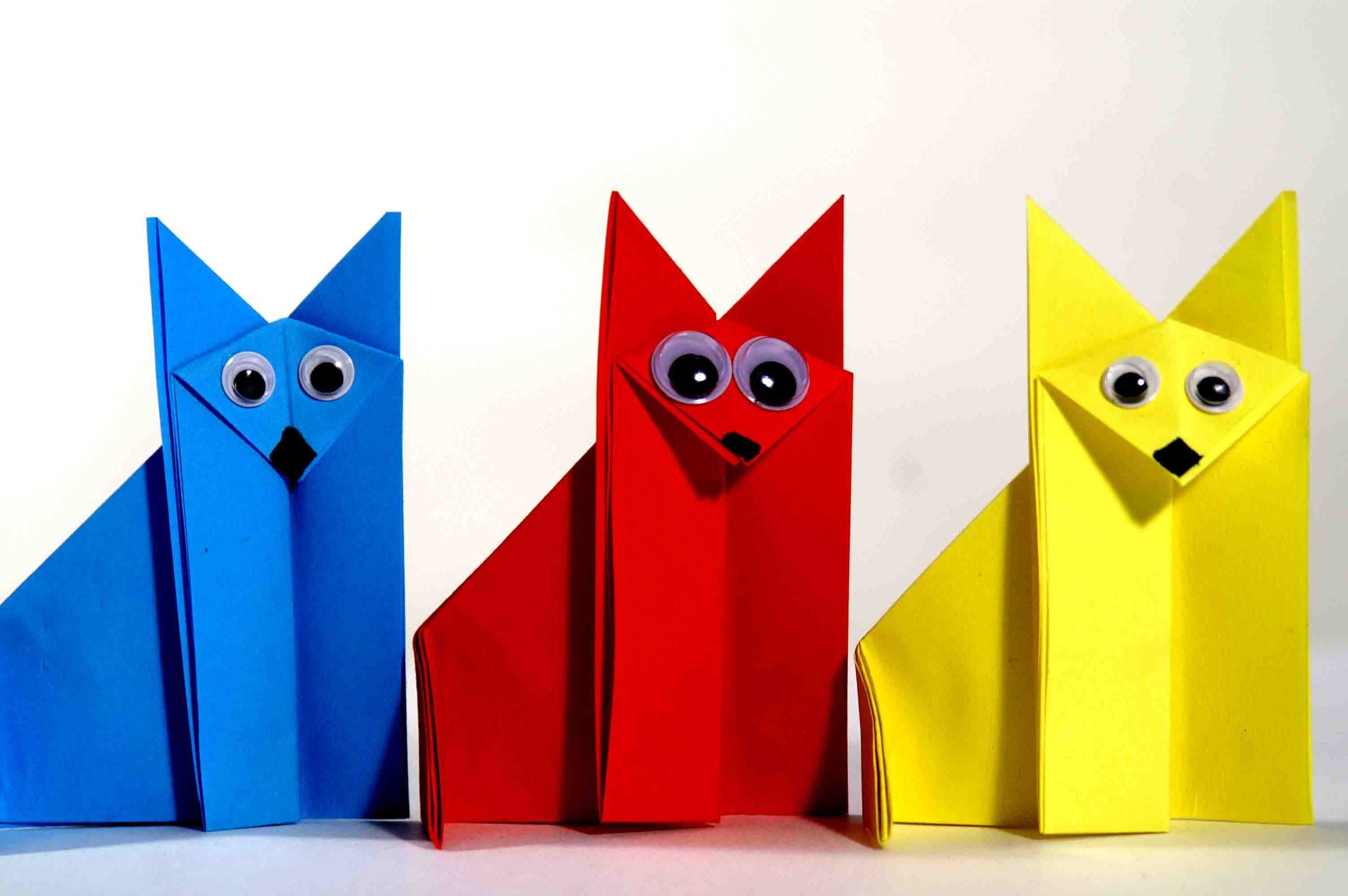 Делаем поделки-оригами на новый год: мастер-классы