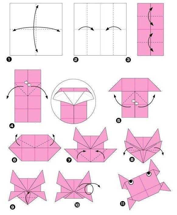 Использование техники оригами в познавательно-речевом развитии детей старшей группы компенсирующей направленности. воспитателям детских садов, школьным учителям и педагогам - маам.ру
