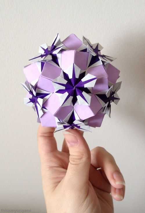 Кусудама мастер-класс оригами кусудама mina мастер-класс бумага