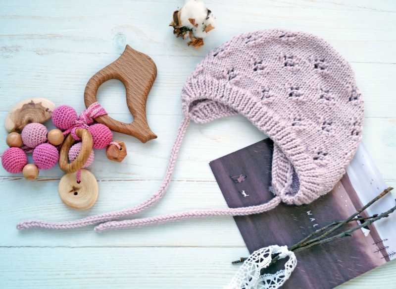 Вязание шапочки для девочки 5 лет спицами с подробным описанием