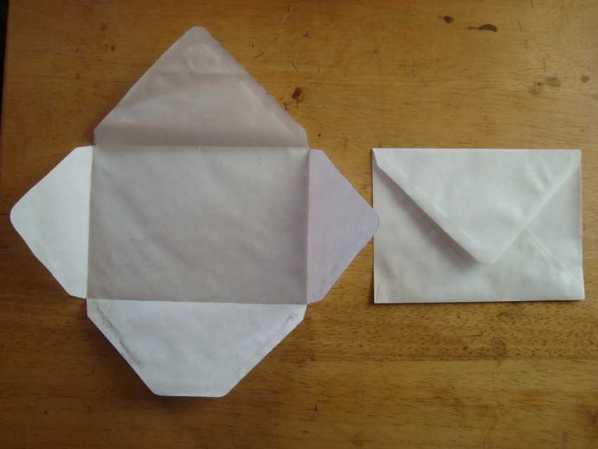 Как сделать конверт из бумаги а4 своими руками