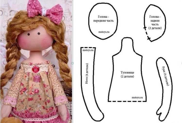 Инструкция как сделать капроновую куклу своими руками