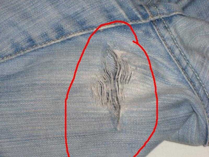 Как заделать дырку на джинсах — детальное рассмотрение проблемы