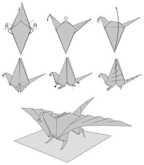 В данном уроке вы научитесь создавать из бумаги прекрасное модульное оригами дракона Наша подробная схема с фото и описанием поможет с легкостью справиться с заданием даже начинающим рукодельницам