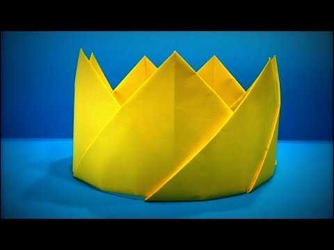 Шестиконечная корона оригами за схемой christiane bettens (melisande)