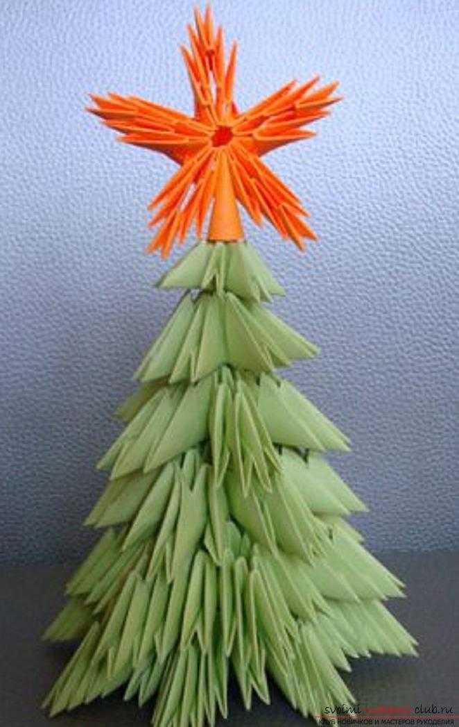 Оригами елка — мастер класс пошагового изготовления бумажной ёлки своими руками (инструкция + 115 фото)