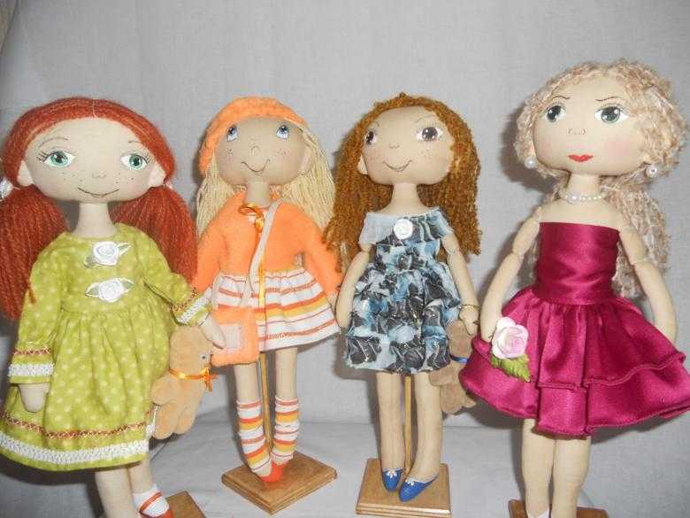 Куклы своими руками из ткани: пошаговые мастер-классы с фото