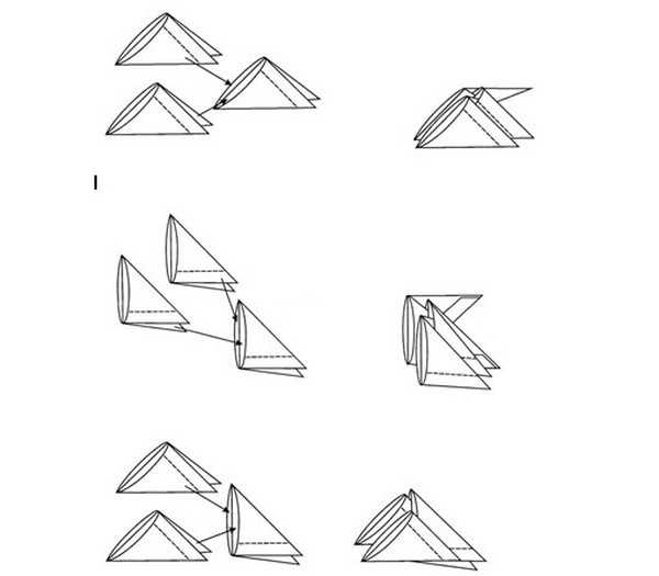Лебедь: оригами из бумаги. пошаговая сборка и инструкция для начинающих