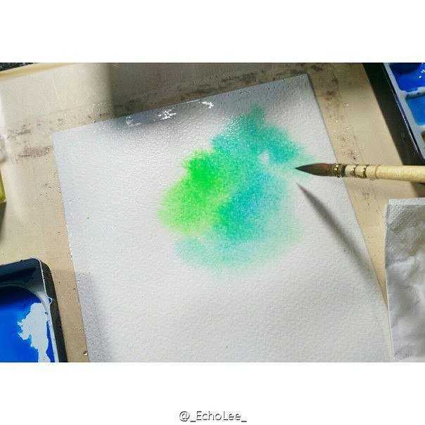 Лёгкие рисунки красками для начинающих на бумаге, учимся поэтапно