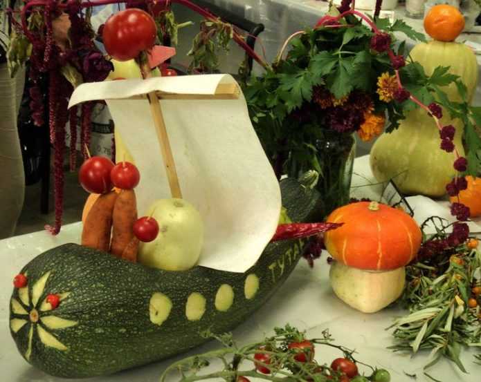 Цветы из овощей своими руками: фото поделок и пошаговое руководство по их изготовлению