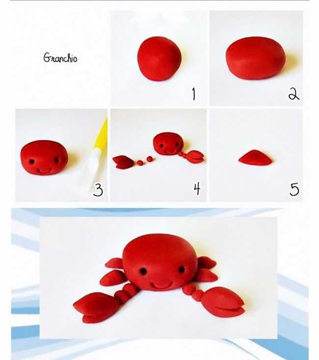 Занимательные уроки по лепке фигурок из пластилина. забавные поделки из пластилина для детей 5-6 лет
