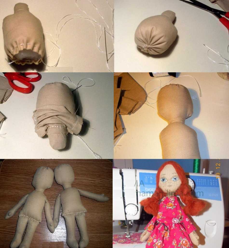 Шьем красивые куклы своими руками
