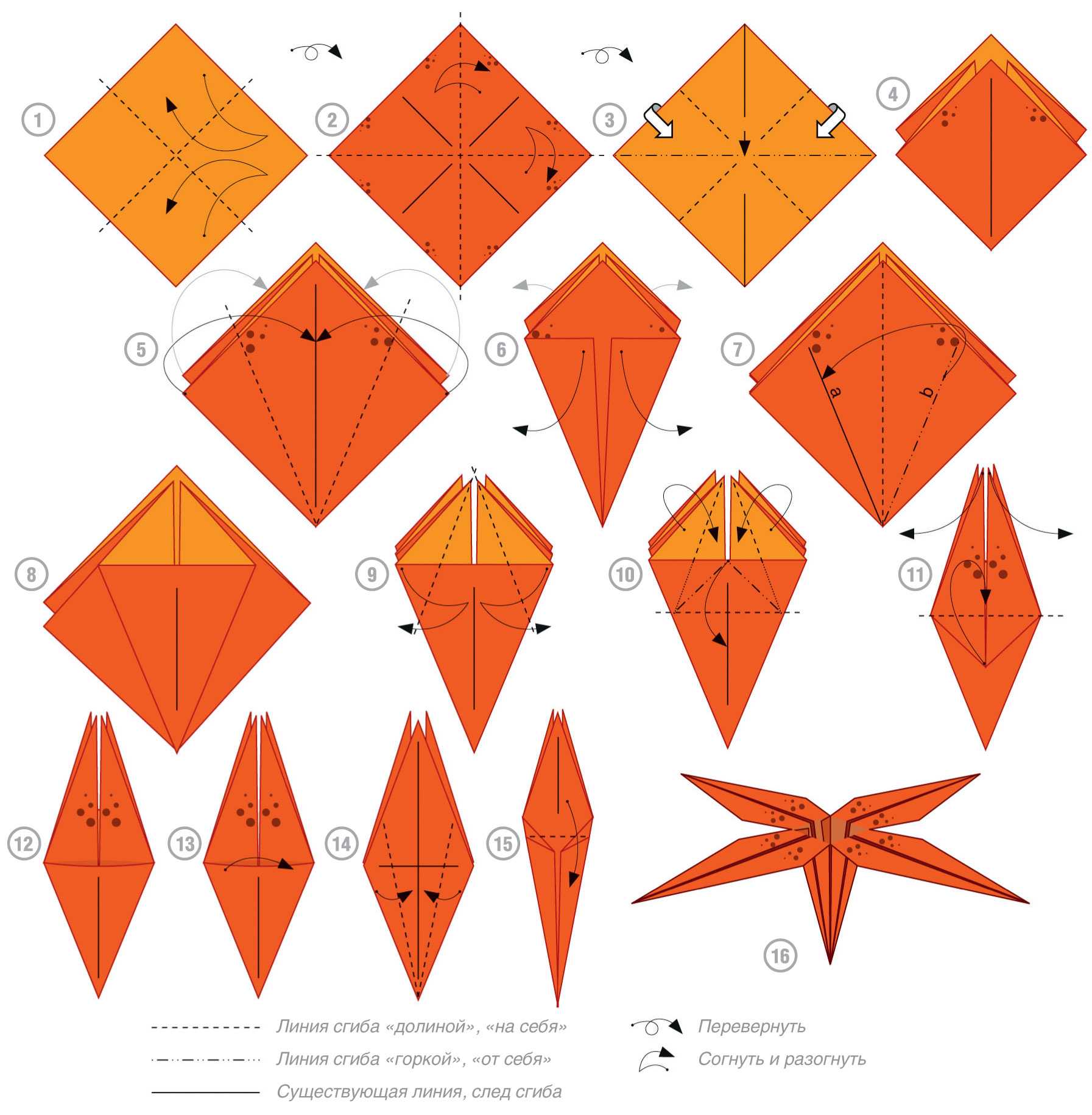 Кусудама мастер-класс оригами лилия мк бумага