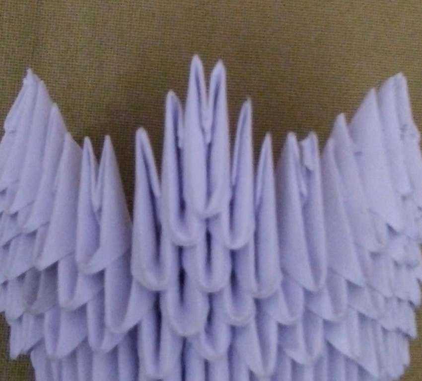 Как сделать модульное оригами лебедь схема сборки. лебедь из бумаги: как сделать своими руками. подробные мастер-классы с фото. изготовление двойного лебедя оригами из модулей
