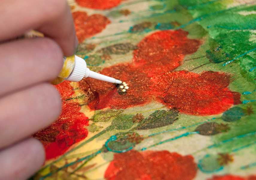 Можно ли обычным акрилом рисовать по ткани: как пользоваться и как рисовать