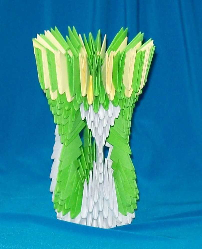 Оригами ваза: пошаговые инструкции по сборке и схема создания вазы