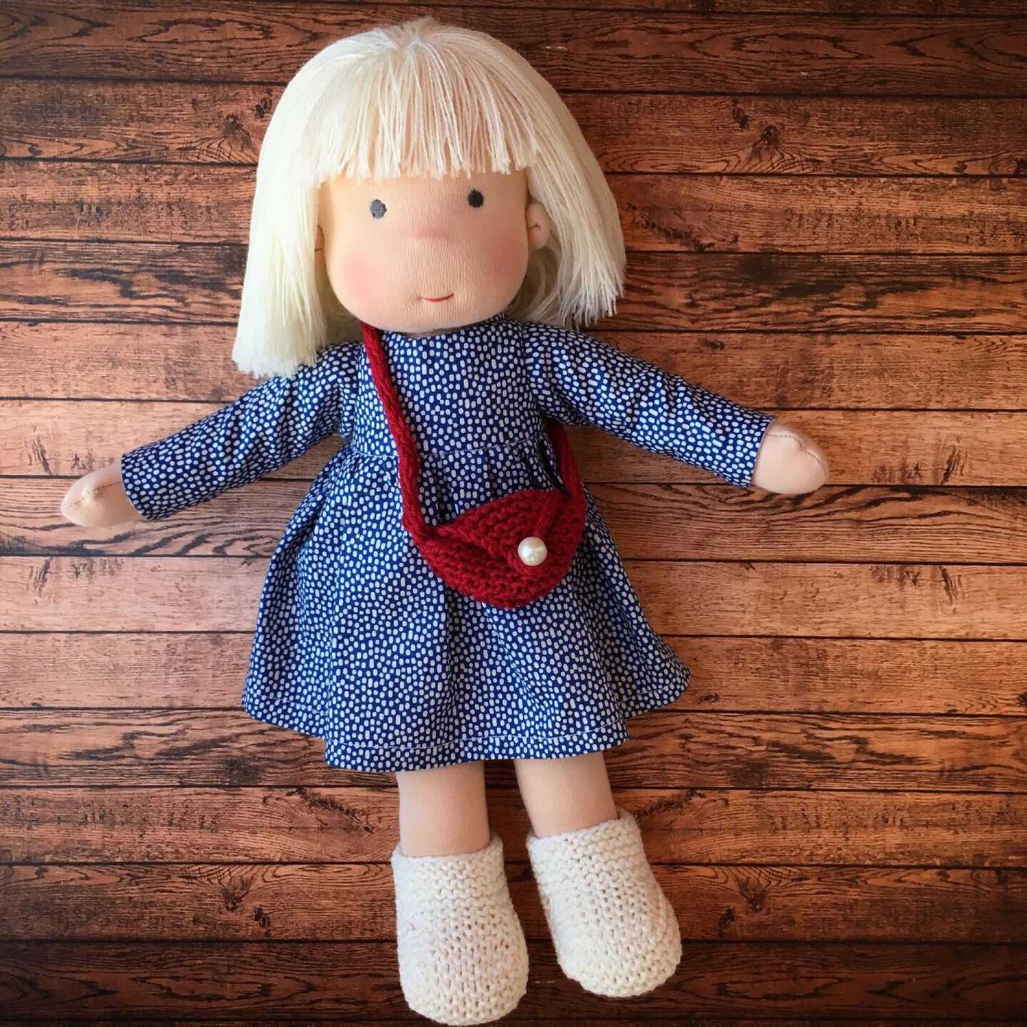 Вальдорфские куклы — мастер-класс простой игрушки