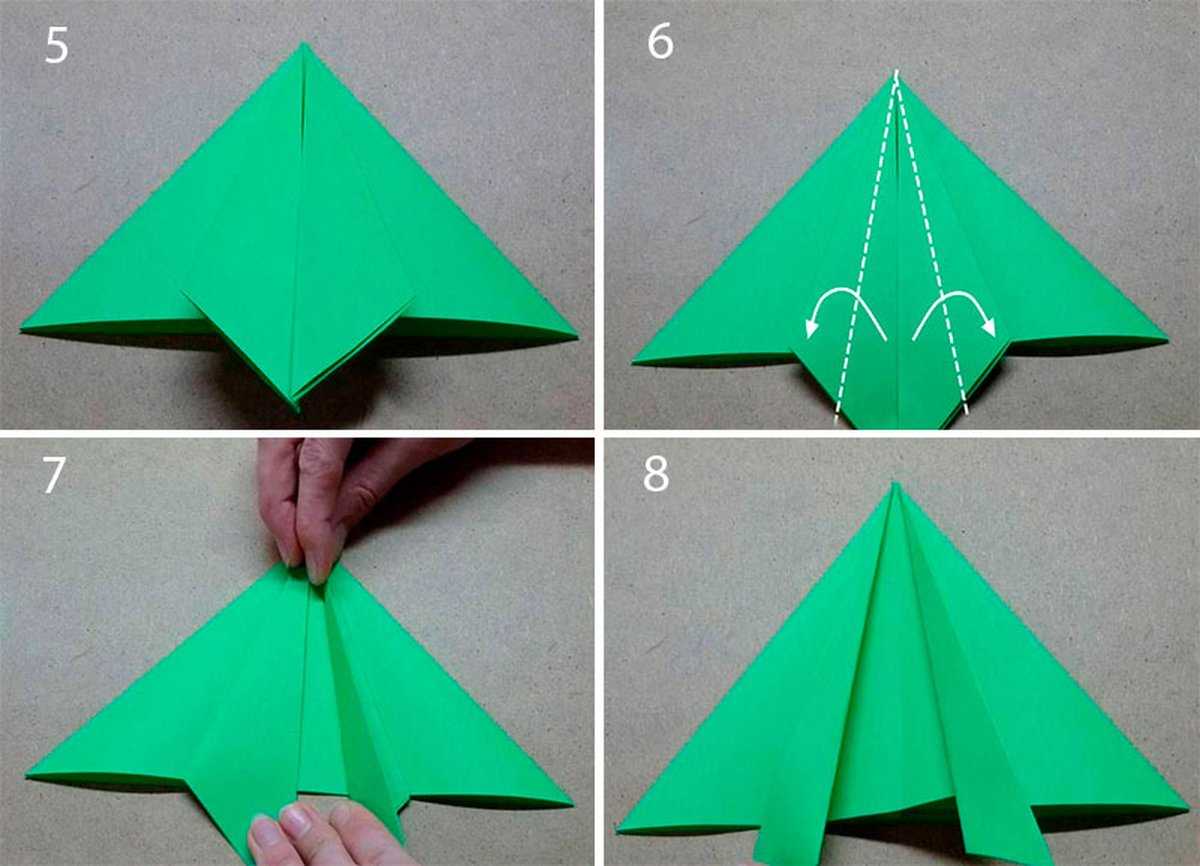 Лягушка оригами из бумаги (которая прыгает): схема сборки для детей