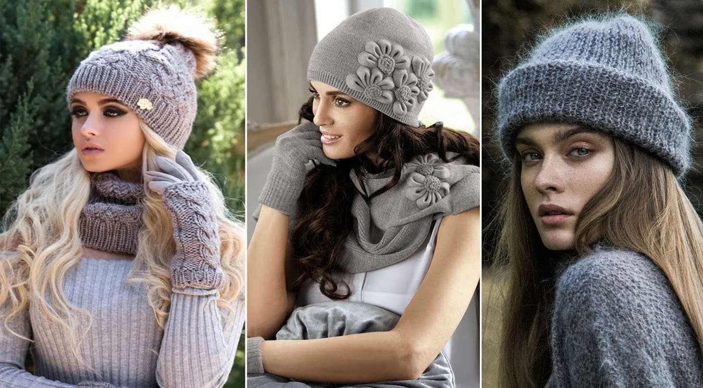 Самые красивые вязаные шапки: тенденции и фото идеи
