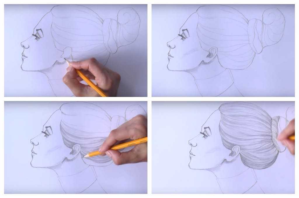 Как легко и красиво нарисовать девочку поэтапно карандашом для начинающих