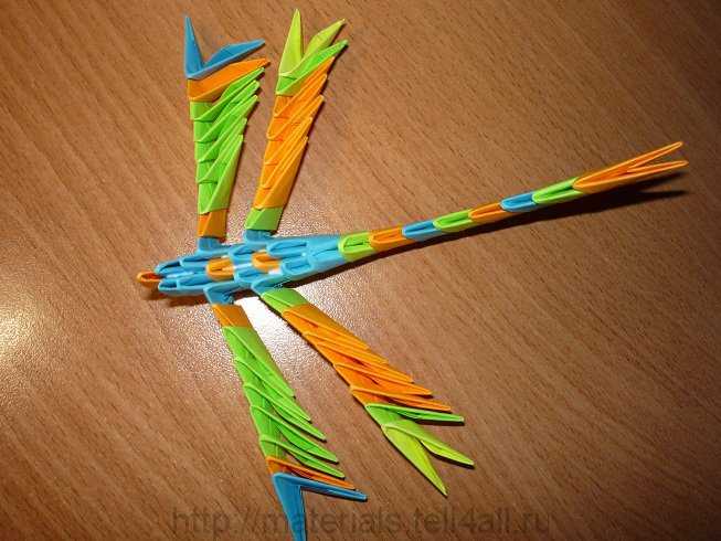Модульное оригами лисичка. схема сборки пошаговая инструкция с фото