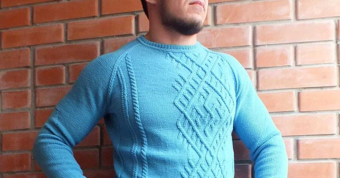 Мастер класс мужского свитера