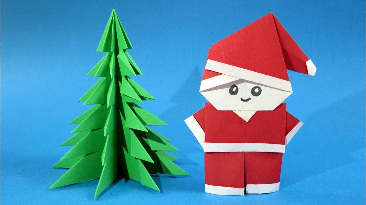 Учимся делать оригами: дед мороз и снегурочка :: syl.ru