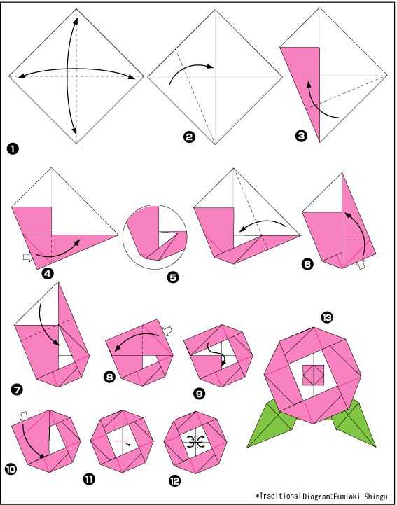 Оригами для детей 8 – 9 лет - оригами из бумаги