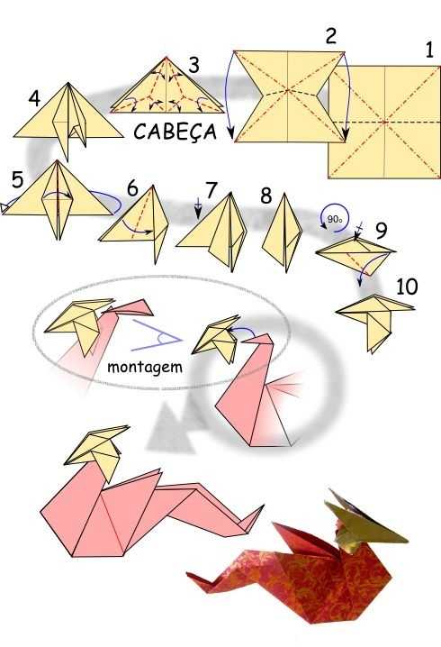 Оригами-дракон своими руками - очень популярная поделка Этот подробный мастер-класс содержит схему оригами-дракона из бумаги которого можно сделать своими руками