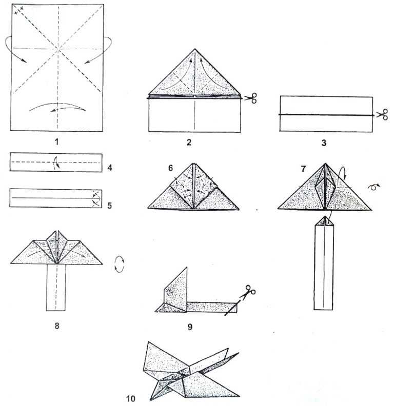 Оригами голубь: как сделать своими руками, пошаговая инструкция и схема, трафареты и шаблоны для детей