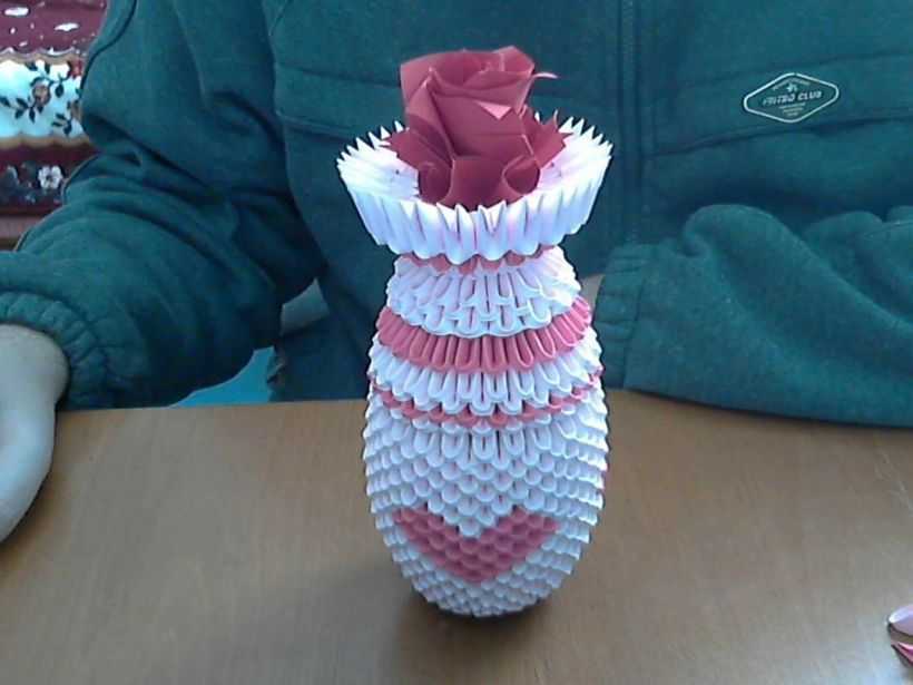 Оригами ваза — техника изготовления и пошаговая инструкция по сборке модульной бумажной вазы (100 фото)