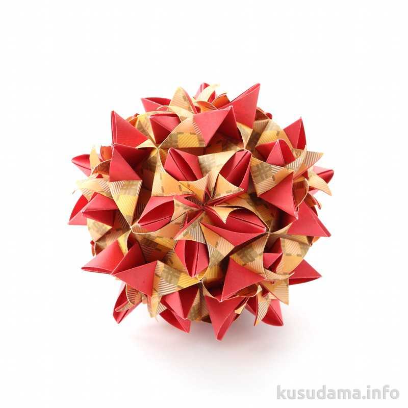 Кусудама мастер-класс оригами модульные цветы alissium для кусудамы + мк бумага