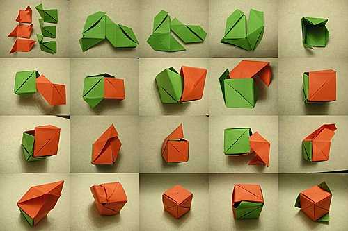 Оригами из листа а4