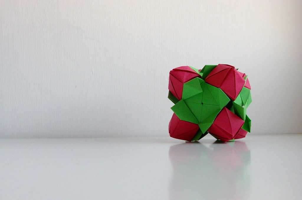 Оригами матрёшка