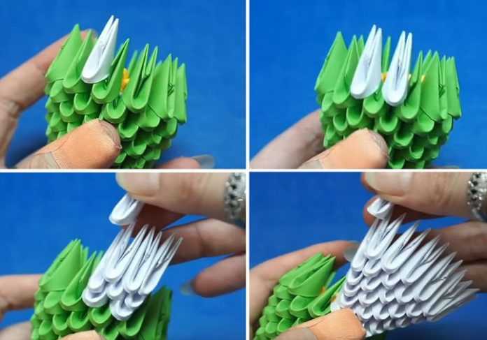 ᐉ как сделать корзинку оригами из бумаги. модульное оригами корзинка схемы. модульное оригами - сборка корзинки