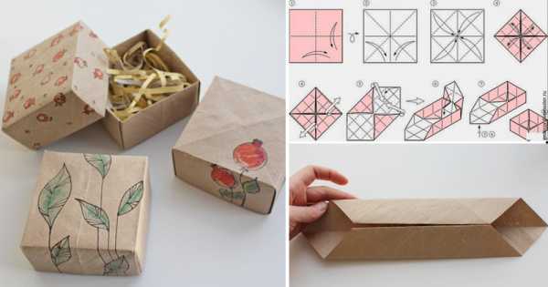 Как сделать коробочку из бумаги своими руками – видео уроки пошагово!