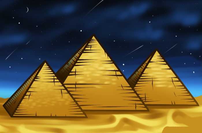 Египетские пирамиды  - презентация