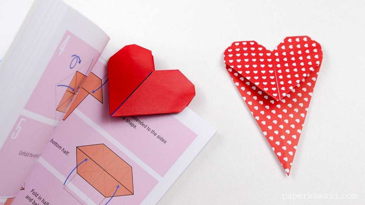 Как сделать из бумаги коробочку сердечко. как сделать коробку в форме сердца своими руками
