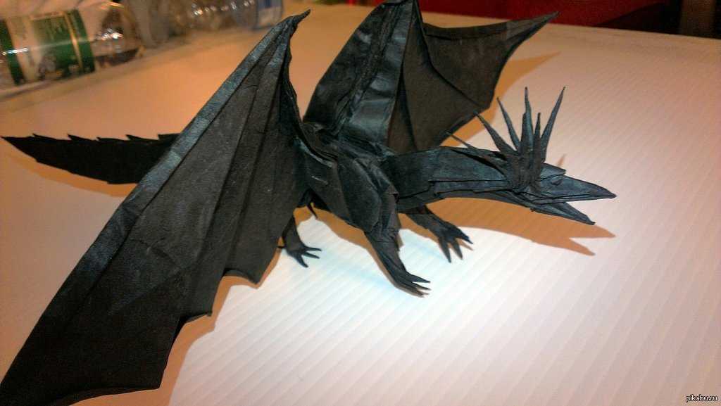 Оригами дракон из бумаги своими руками для начинающих