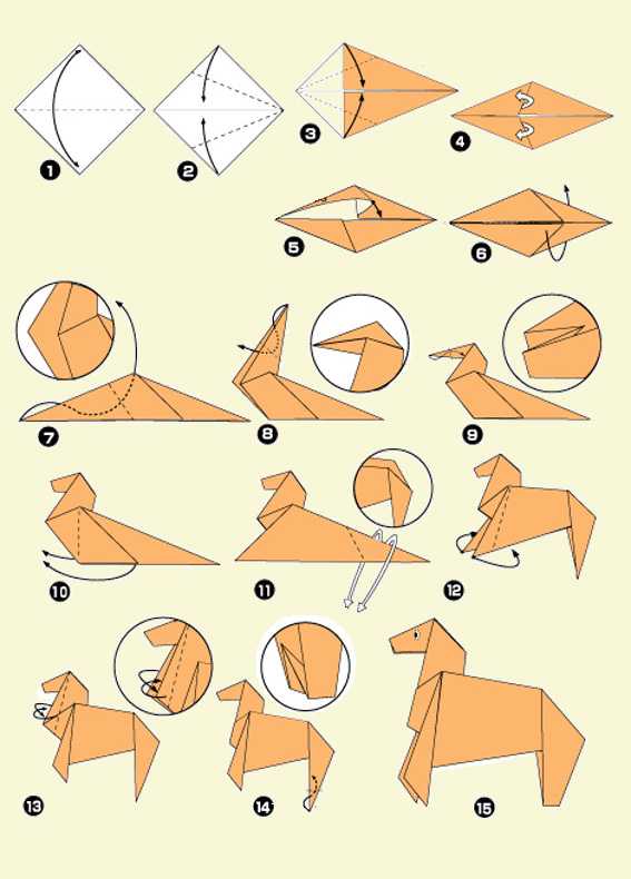 Как сделать закладку-оригами - оригами из бумаги