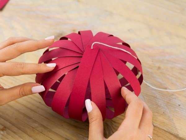 Новогодняя ёлка-оригами