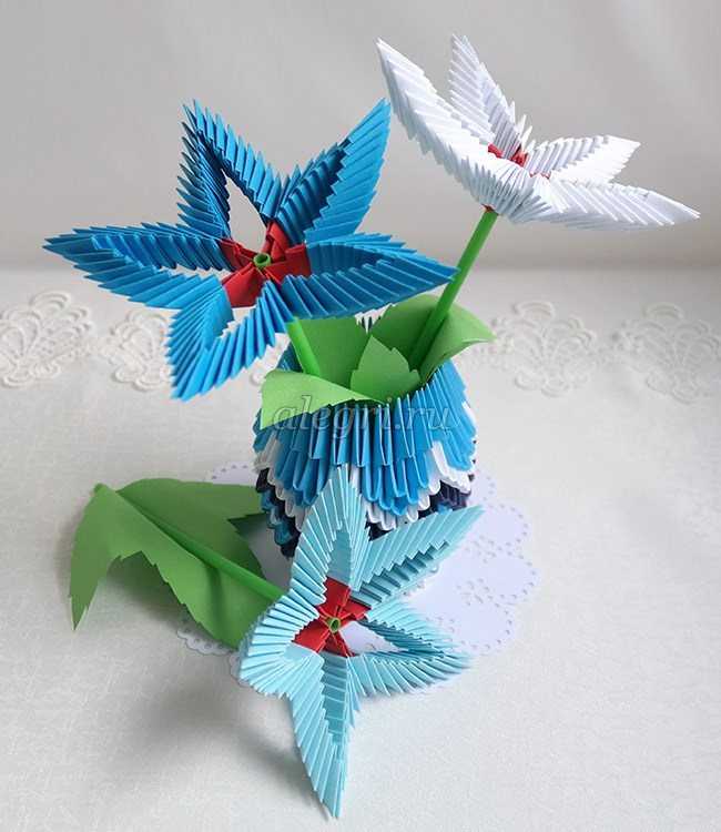 Кусудама мастер-класс оригами лилия мк бумага