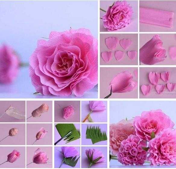 Как сделать розы из бумаги своими руками: пошаговая инструкция для начинающих (+190 фото)