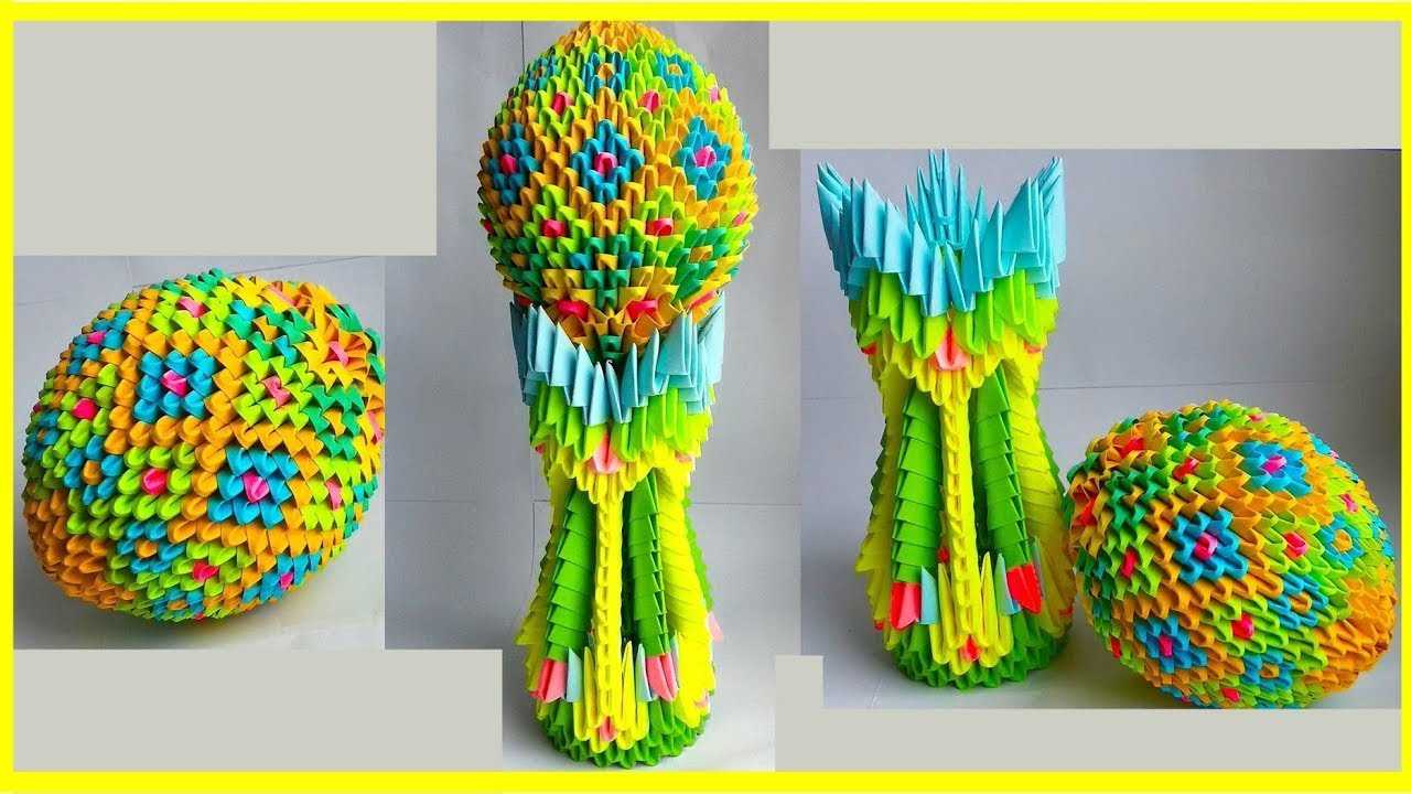 Мастер-класс мозаика оригами модуль "цветок на конфетке" бумага